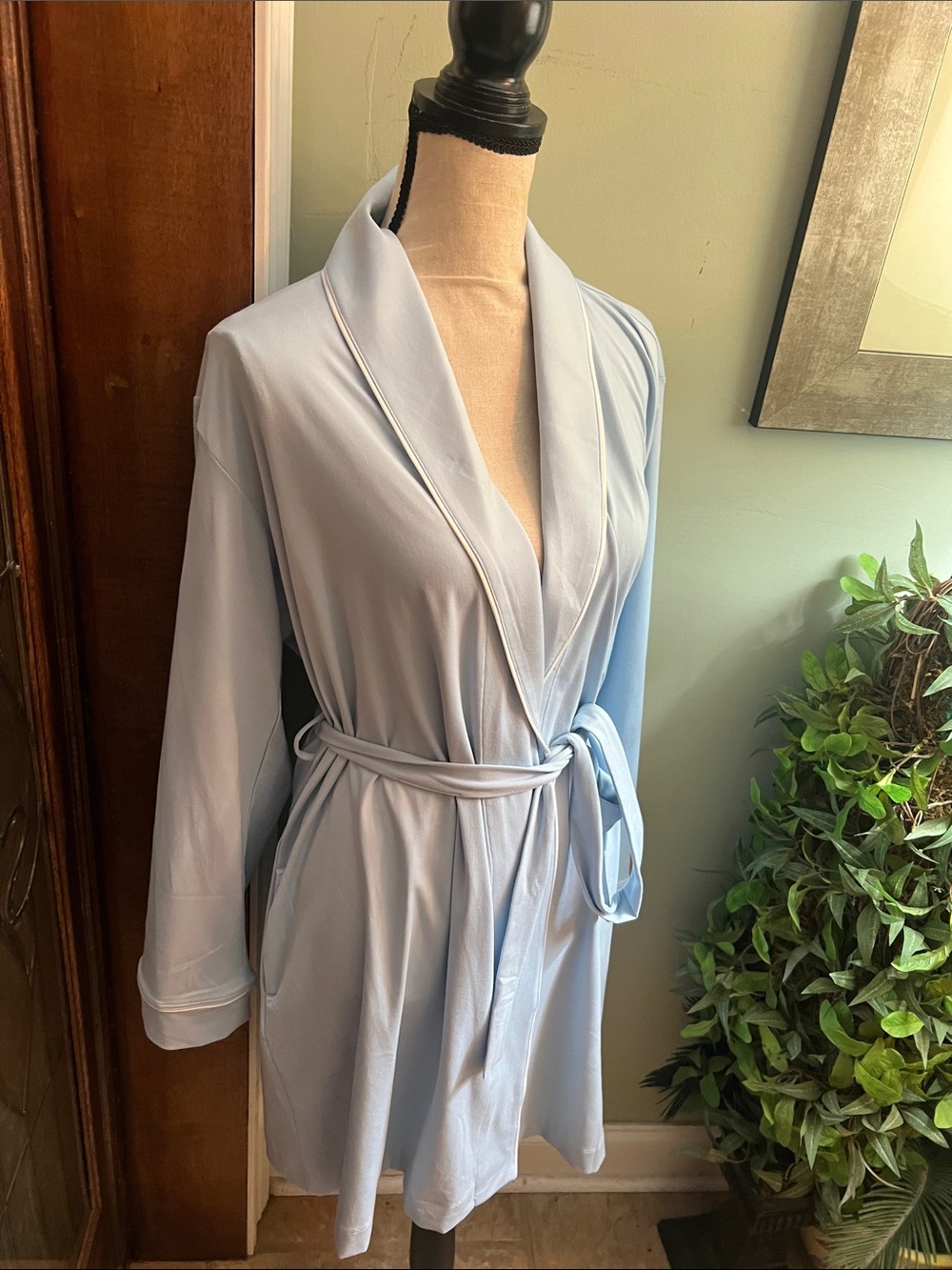 Fabletics Cloud Jersey Sleep Robe - Picture 6 of 15